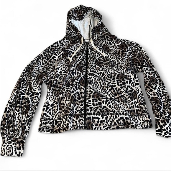 Love Riche Animal Print boutique Hoodie size small - Picture 1 of 8